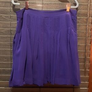 GAP Women's A-Line Skirt in Deep Purple